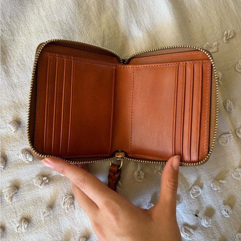 Dooney & Bourke Navy Blue Leather Wallet - Picture 4 of 5